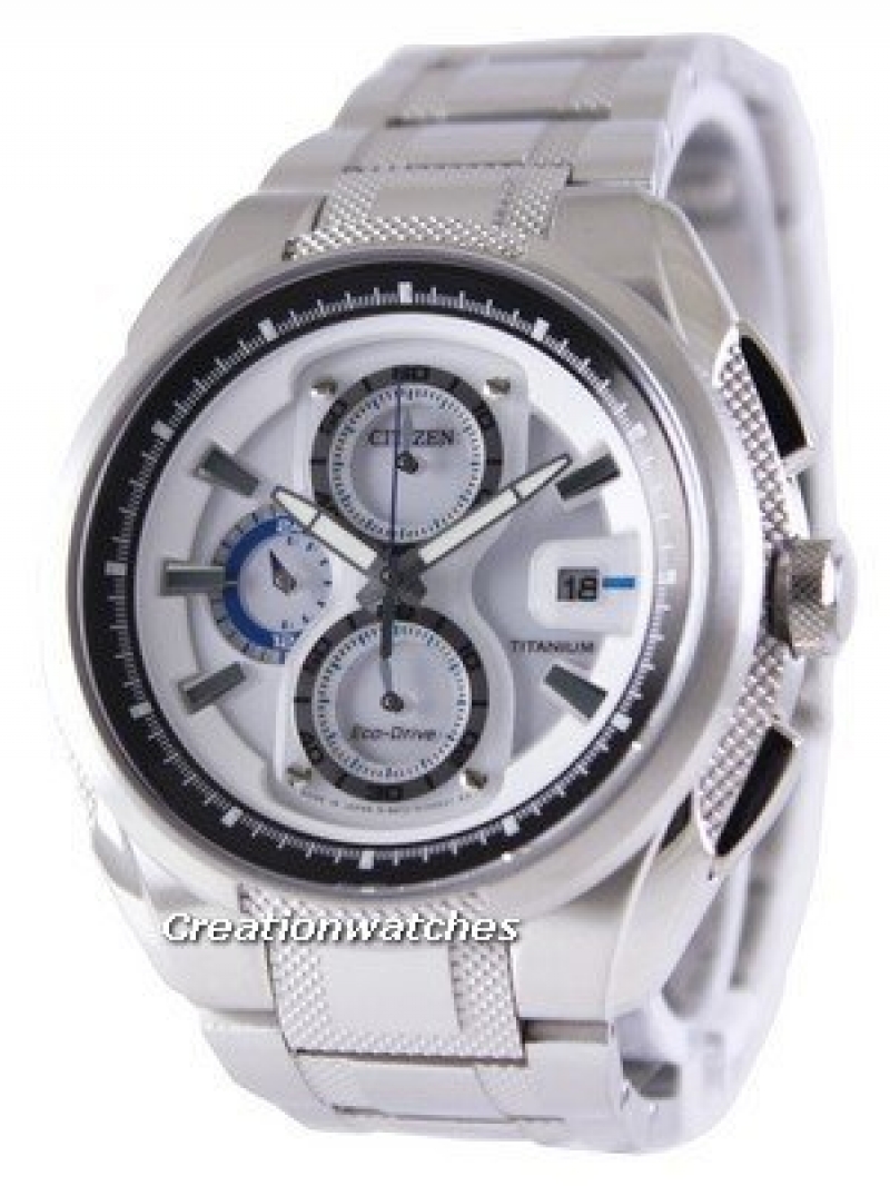 imagem Semi-Novo - Relógio Citizen Eco-Drive Super Titanium Analógico Masculino CA0201-51B