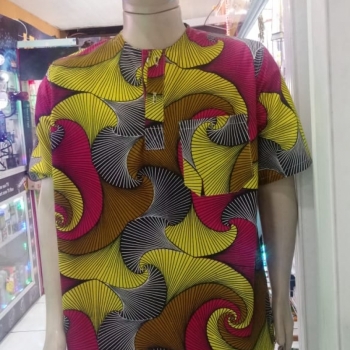 imagem Blusas Africana (tecido origina) Angola