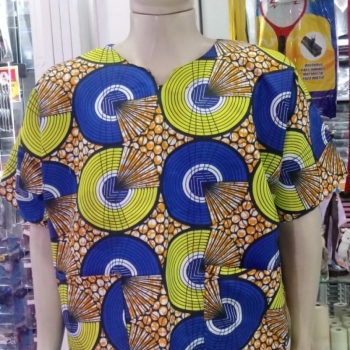 imagem Blusas Africana (tecido origina) Angola