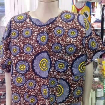 imagem Blusas Africana (tecido origina) Angola