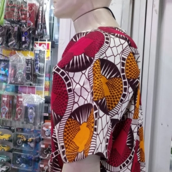 imagem Blusas Africana (tecido origina) Angola