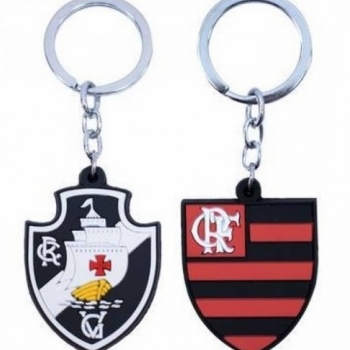 imagem Chaveiro emborrachado, clubes de futebol 