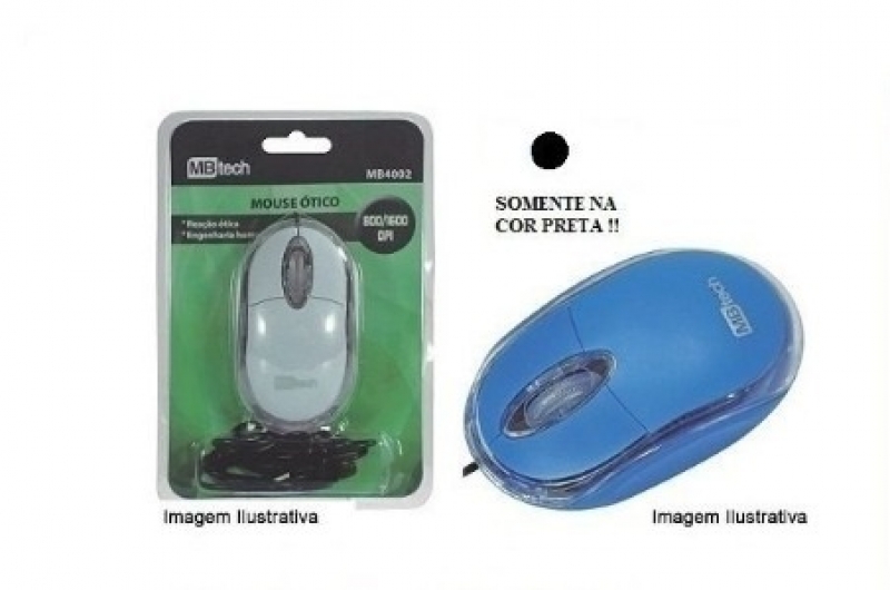 imagem MOUSE USB  1000 dpi  PC 