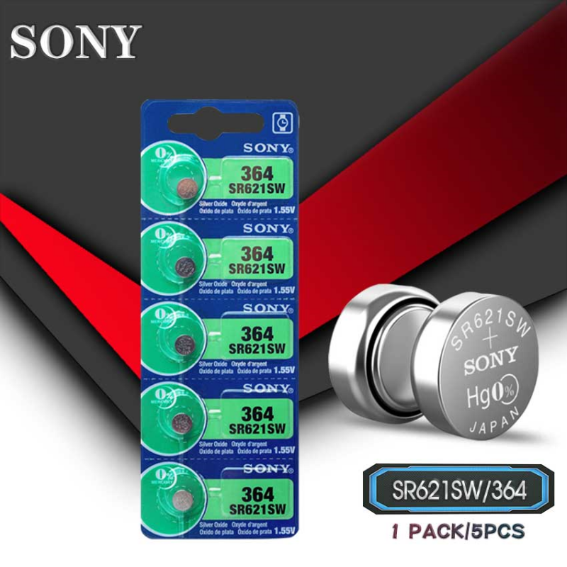 imagem Bateria SR621SW/364/AG1/LR621W - 1,55V - SONY 