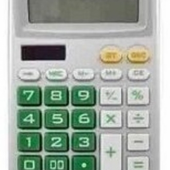 imagem CALCULADORA 3818 12DP 13x9cm. Preço por unidade.