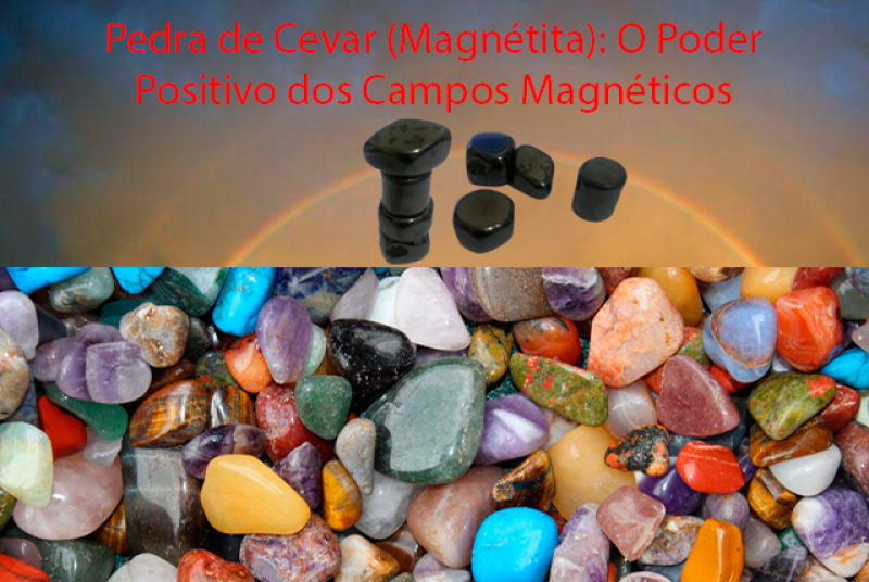 imagem Pedra de Cevar (Magnetita): O Poder Positivo dos Campos Magnéticos