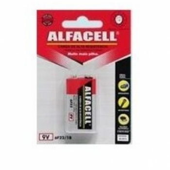 imagem BATERIA 9V ALFACEL 6F22/1B  BL 