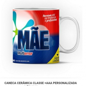 imagem CANECA DE CERÂMICA - MÃE OMO 