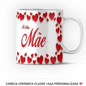 imagem CANECA DE CERÂMICA - TE AMO MÃE 