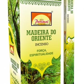 imagem INCENSO PARIMAL - Madeira do Oriente - força, espiritualidade - Caixinha c/8 varetas em cada e/ou Caixa grande contendo 25 caixas de 8 varetas