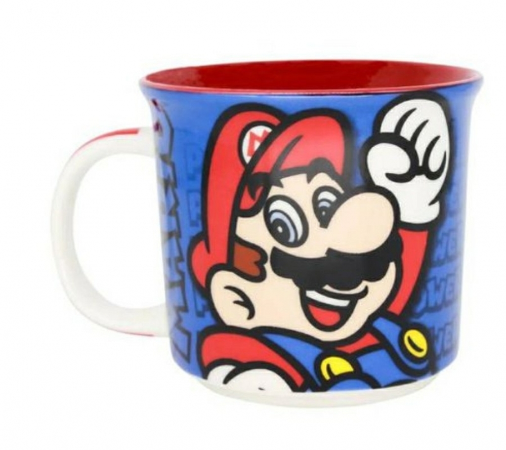 imagem CANECA TOM MARIO BROS AÇÃO  350ml