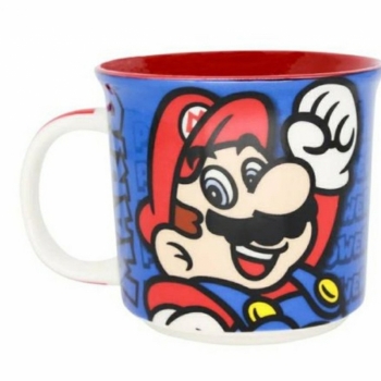 imagem CANECA TOM MARIO BROS AÇÃO  350ml